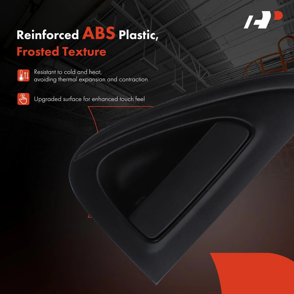 Rear Left Textured Exterior Door Handle for Chevy Spark (2016-2021)