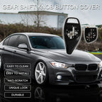 Gear Shift Knob Button Cover for BMW Center Console - BMW 1 Series