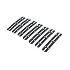 Main Upper Wide Black Rivet Billet Grille Insert for Jeep Wrangler JK (2007–2018)