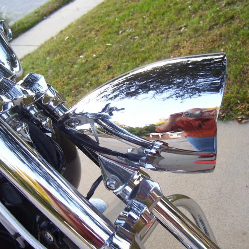 Chrome 4.5" Bullet Headlight Lamp for Harley Dyna Softail