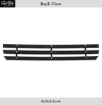 Black Wide Rivet Billet Grille Insert for GMC Sierra 2500/3500 (2015-2019)