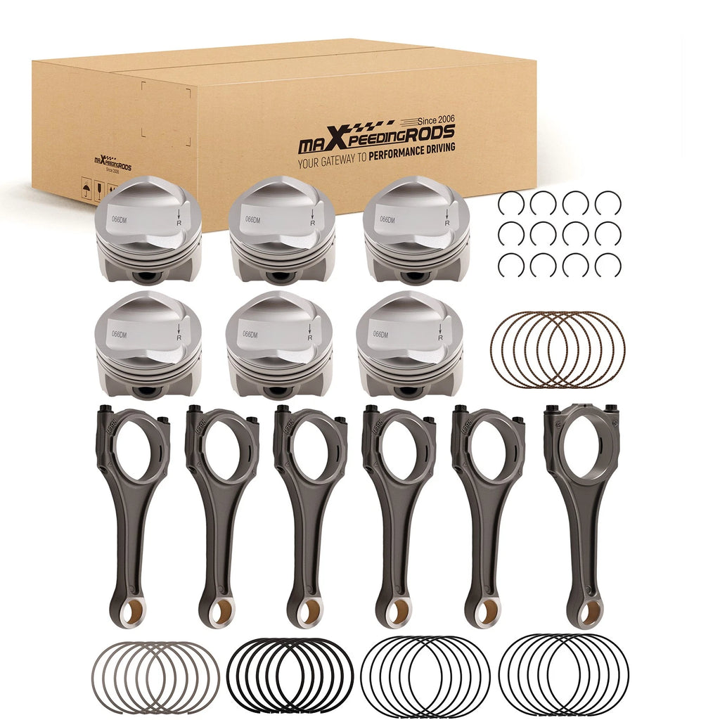 Complete Piston and Connecting Rod Set for Audi A6 A7 A8 Q5 Q7 S4 S5 SQ5 (2012–2020)