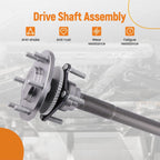Rear Axle Shaft for Nissan Titan 5.6L V8 (2004–2007) 38164-8S100