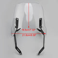 Windshield Windscreen for Honda GB350S CB350RS (2022–2025) Black