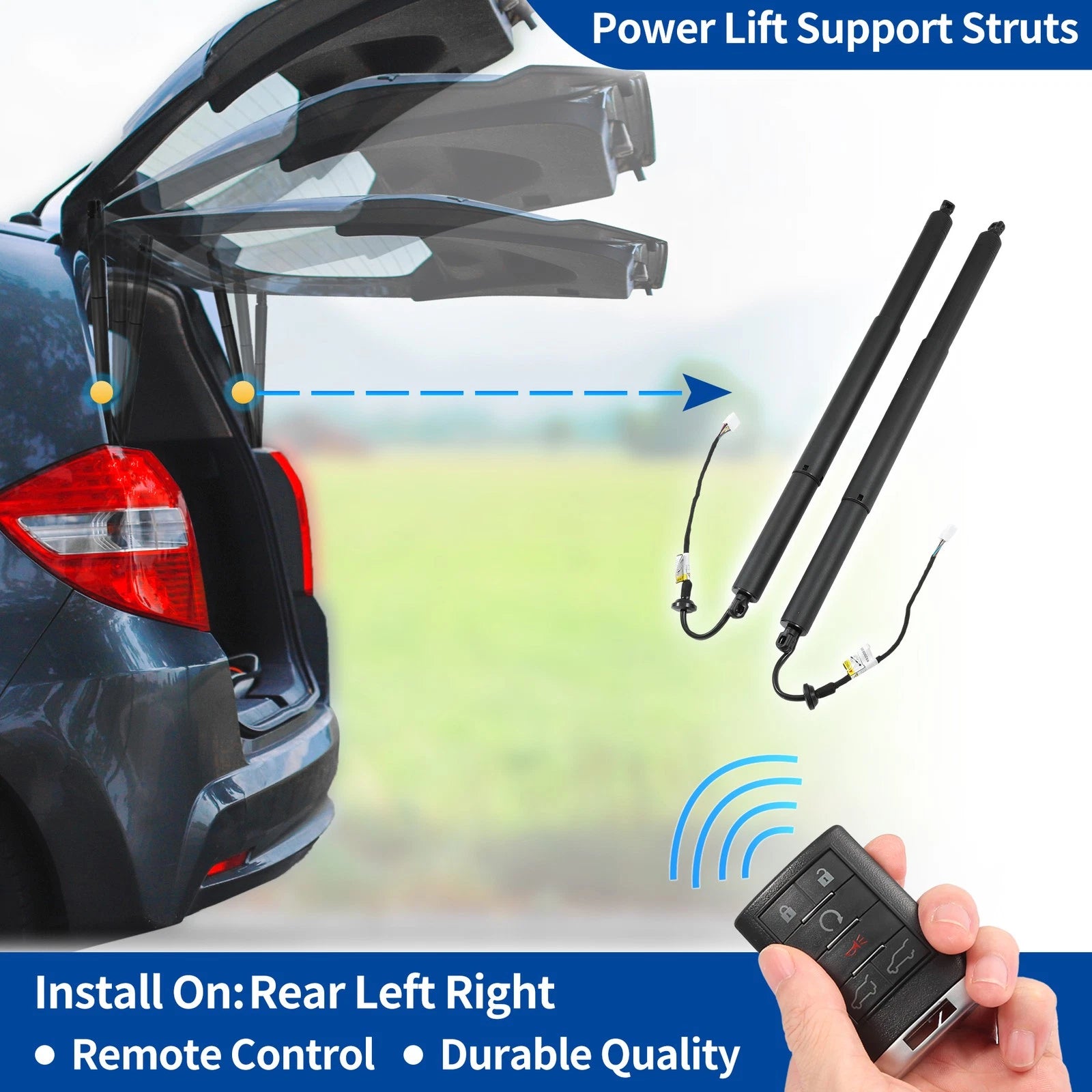 LH RH Tailgate Power Lift Support for Toyota Highlander (2021–2023) No.68910-0E070