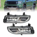 Front Fog Lights for Nissan Frontier (2022–2024) - Clear Glassy