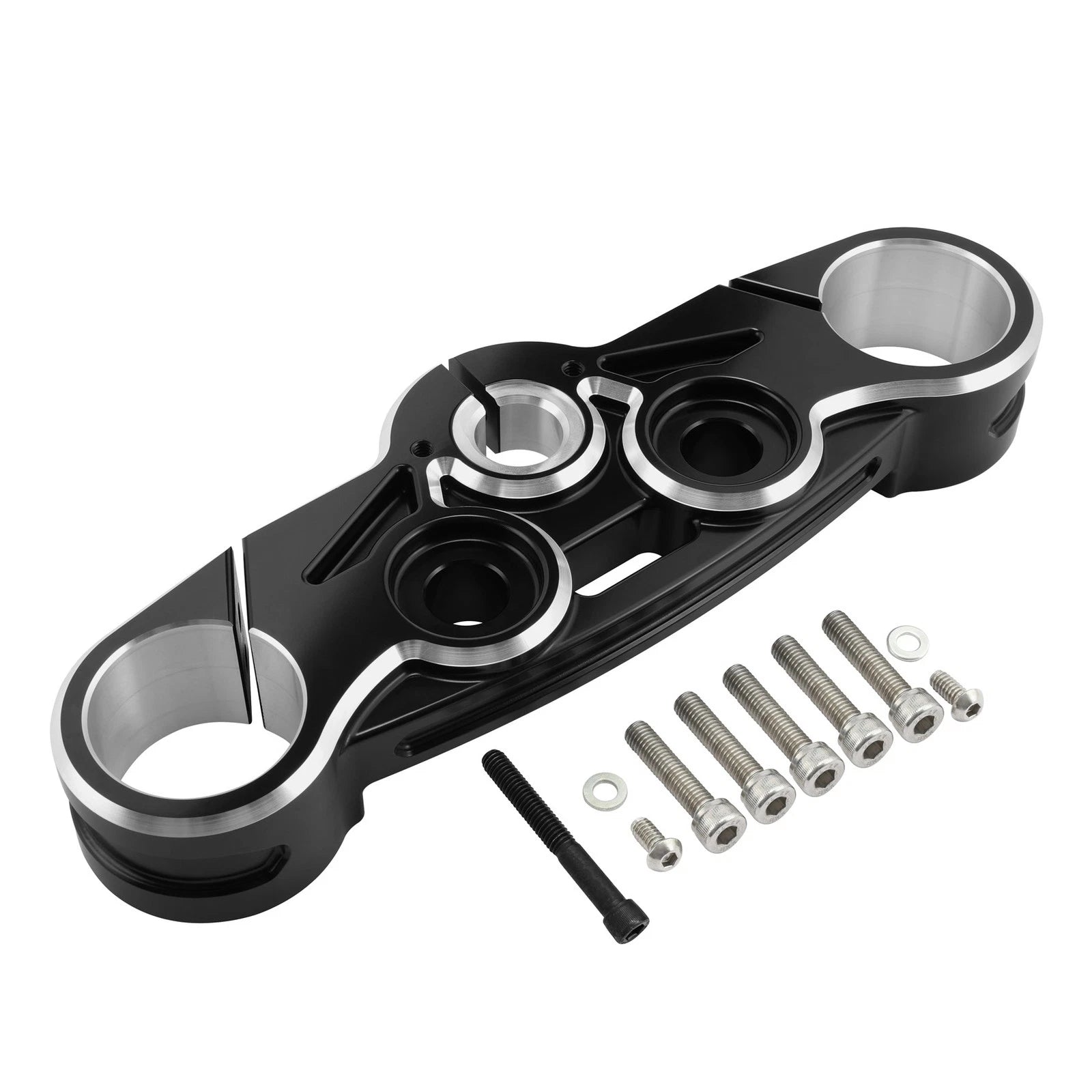 Upper & Lower Front Fork Triple Tree Clamp for Harley Low Rider S (2020–2025)