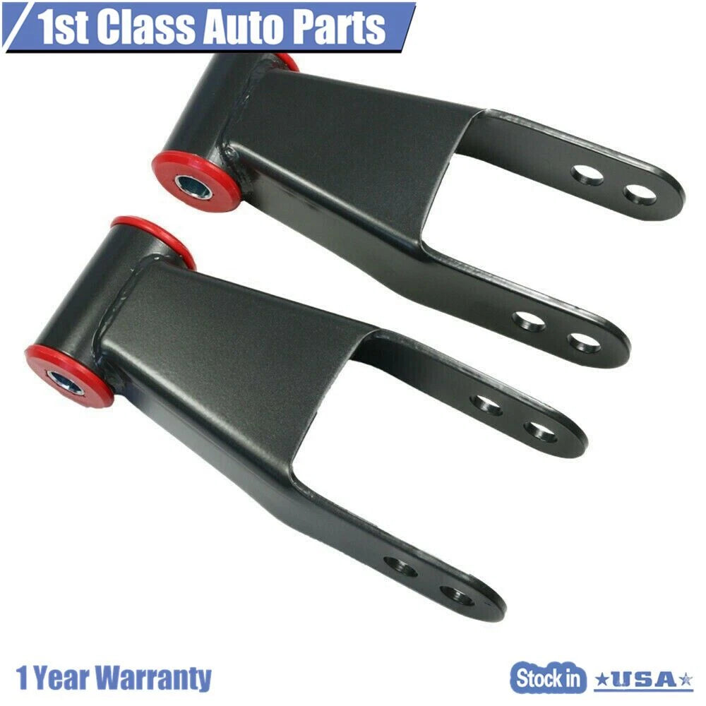 1"-2" Adjustable Lowering Drop Shackles for Ford F-150 (2015–2022) 513220