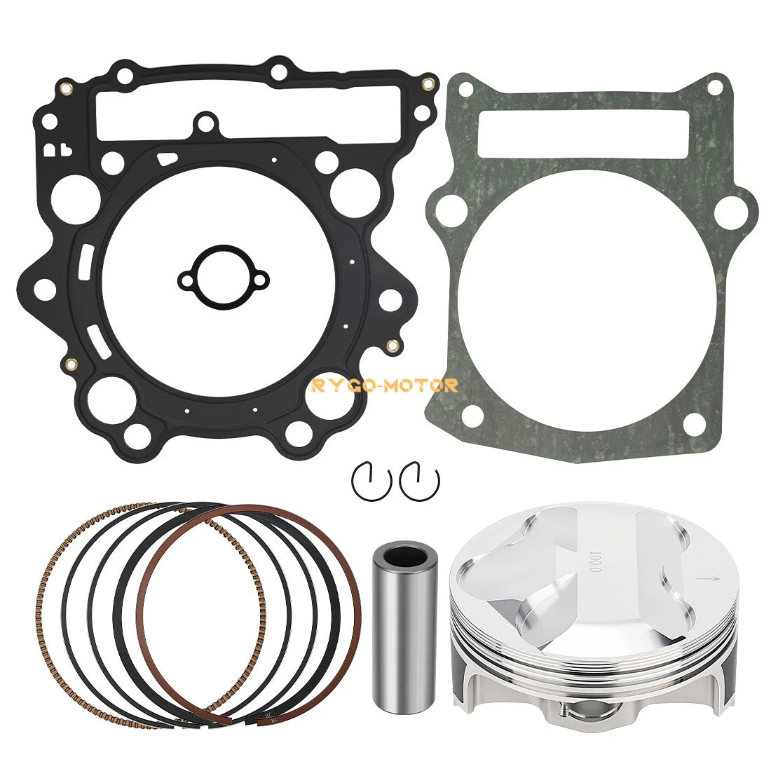 Forged Piston & Top End Gaskets for Yamaha Grizzly 660 YFM660F (2002–2008)