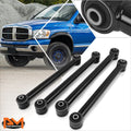 Set of 2 Black Nerf Bar Running Boards for Dodge Ram 1500-3500 (2009–2024)