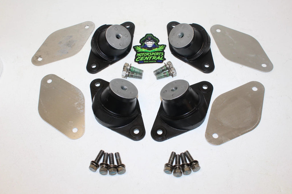 Set of 2 Engine Motor Mount Dampers for Kawasaki 300X 300LX 310X 310LX SX-R STX (95-25)
