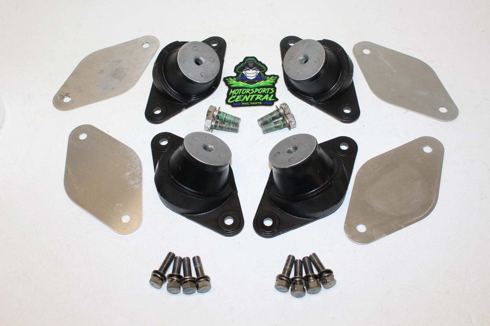 Set of 2 Engine Motor Mount Dampers for Kawasaki 300X 300LX 310X 310LX SX-R STX (95-25)