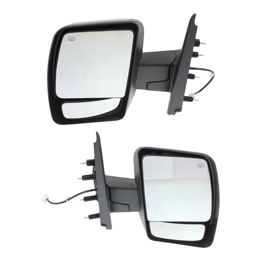 Power Heated Chrome Mirrors for Nissan NV 1500 2500 3500