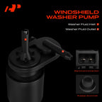 Windshield Washer Pump with Rubber Grommet for Chevy Jeep (2010-2024)