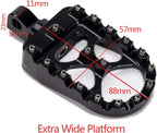 Foot Pegs for Harley Dyna, Fatboy, Sportster 883, Bobber, Chopper