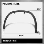 Front Fender Flares for Lexus RX350 RX450h (2019–2022)