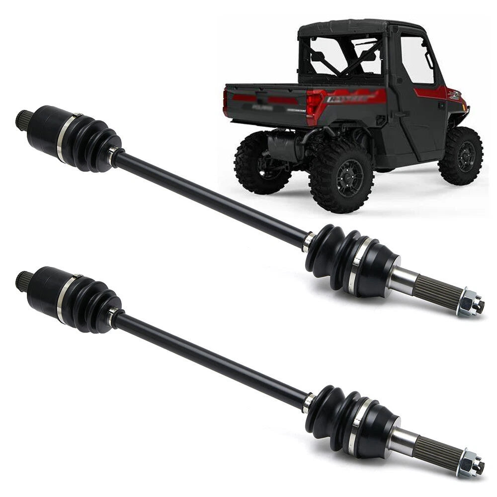 2X Rear CV Axle Drive Shaft for Polaris Ranger Crew XP 1000 (2017–2019)