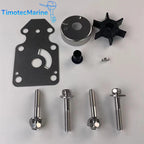 Water Pump Impeller Repair Kit for Yamaha 15 HP (63V-W0078-00)