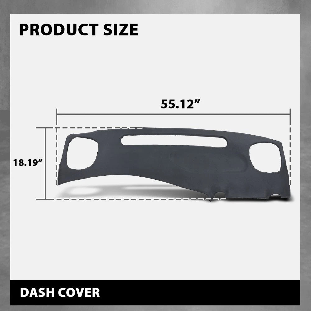 Dash Board Cap Cover for Chevy S10 Blazer GMC S15 Jimmy (1998–2002) Gray
