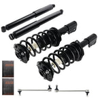 Front Strut Rear Shocks Sway Bar for Pontiac Torrent Chevy Equinox (2007–2009)