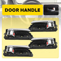 Set of 4 Inside Interior Door Handles for Kia Sorento (2011–2015)