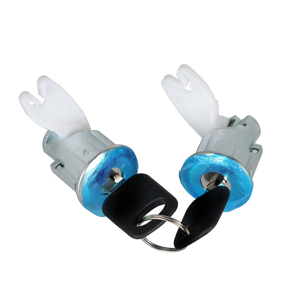 Door Lock Cylinder Set with 2 Keys for Ford F150 250 (1992–1995)