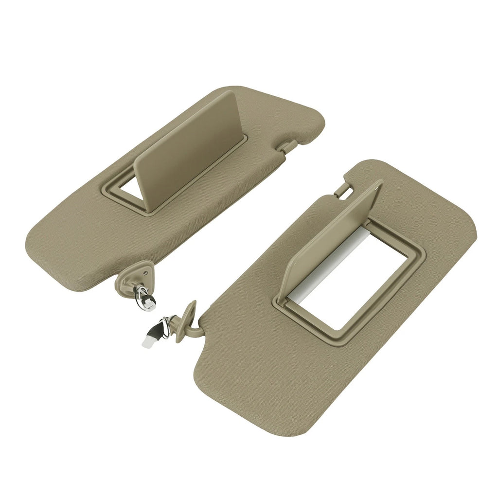 Set of 2 Beige Sun Visors for Nissan Murano (2009–2014) 96401-1AA1B