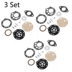Set of 3 Carburetor Diaphragm Kit for Zama RB-42 Stihl TS350 (08–090)