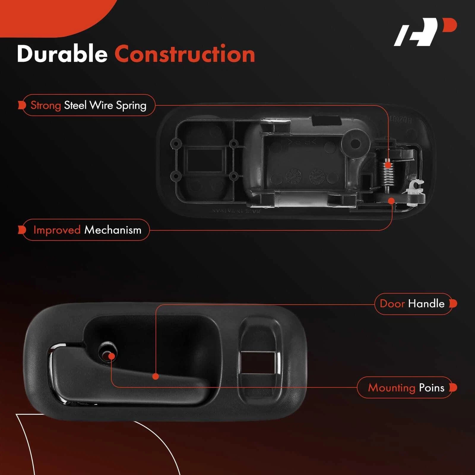 Front Interior Door Handle for Toyota Tundra Pickup (2007-2021)