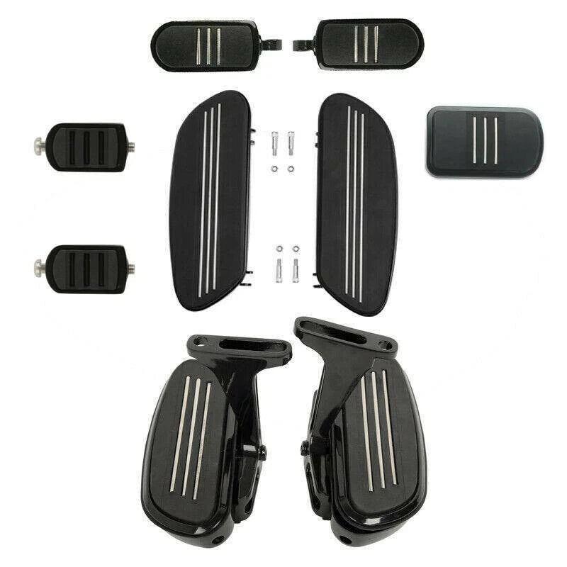 Rider Passenger Floorboard Shifter Brake Pedal for Harley Electra Glide (1993–2024)