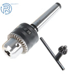 5/64'' to 1/2'' Drill Chuck with MT2 Arbor and Key for Mini Metal Lathe