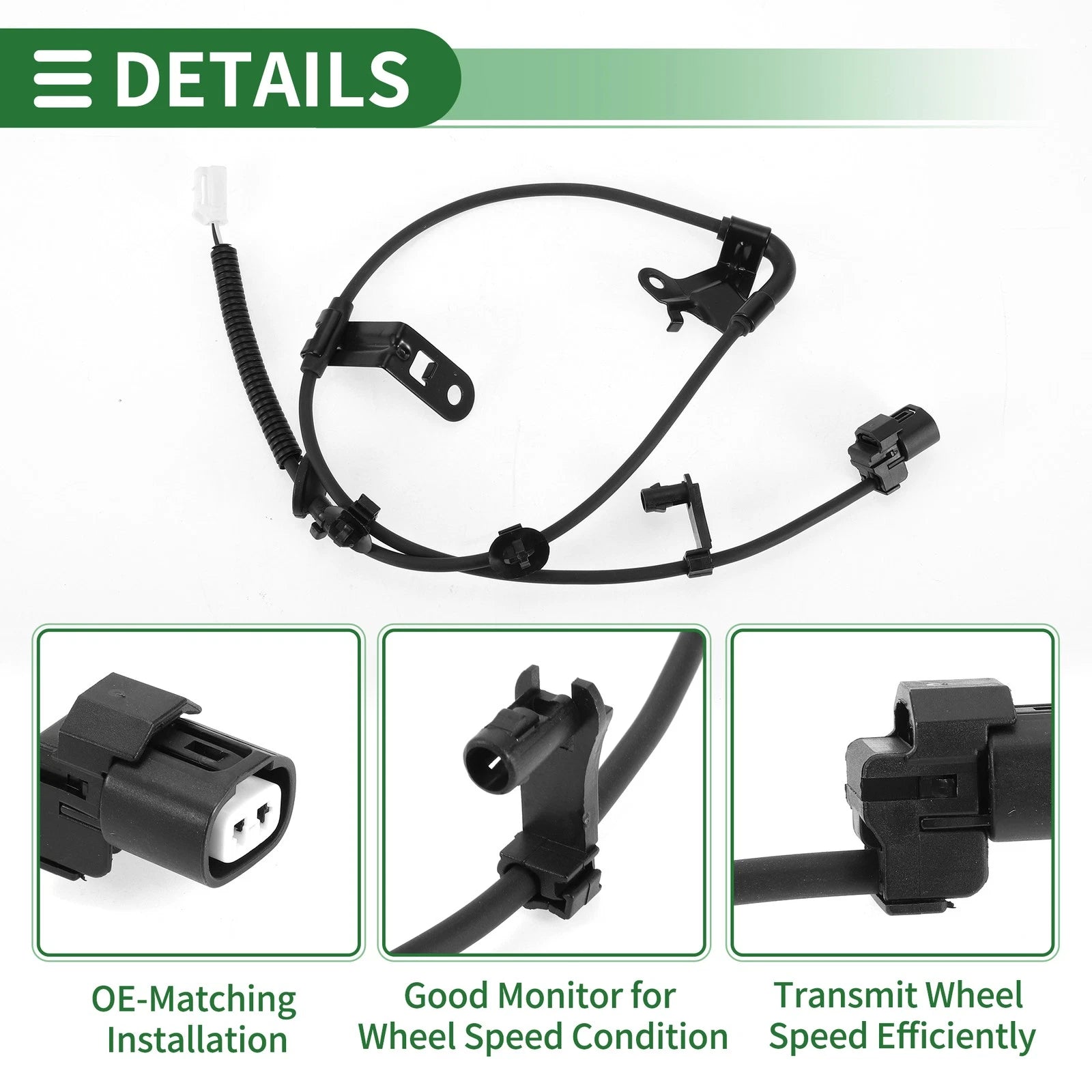 ABS Wheel Speed Sensor No. 895160F010 for Toyota Corolla (2014–2019)