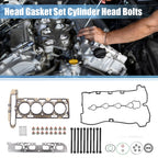 Cylinder Head Gasket Set with Head Bolts for Chevrolet 