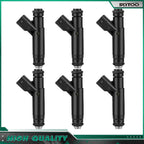 Set of 6 Fuel Injectors for Ford Taurus (2006) Mercury Sable (2001, 2003–2005) 3.0L