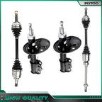 Front Shock Strut & CV Axle Shaft Assembly for Toyota Camry/Solara (1997–2001)