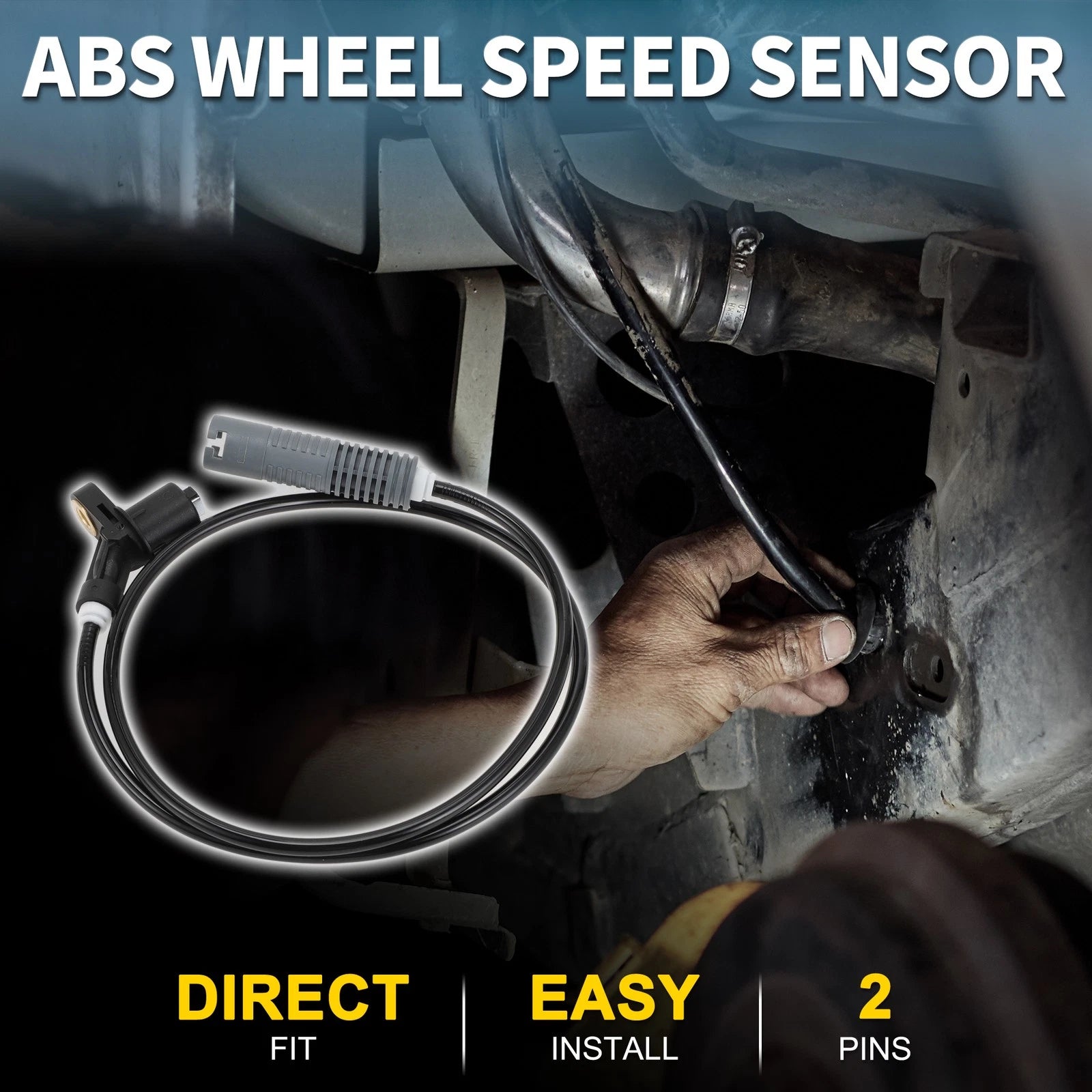 ABS Wheel Speed Sensor for BMW 318i (1992–1998) No. 34521163028