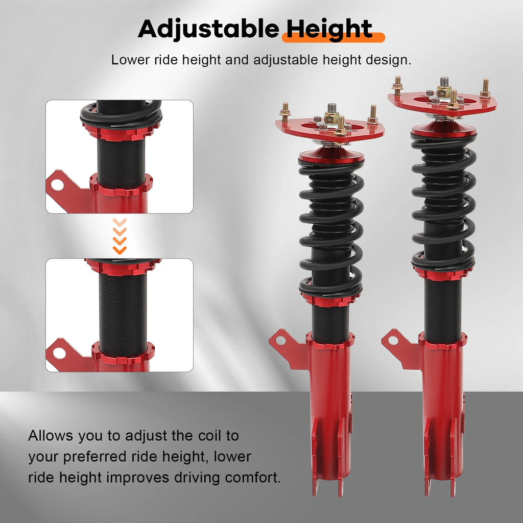 Coilovers for Toyota Corolla (2003-2008) Adjustable Height Suspension