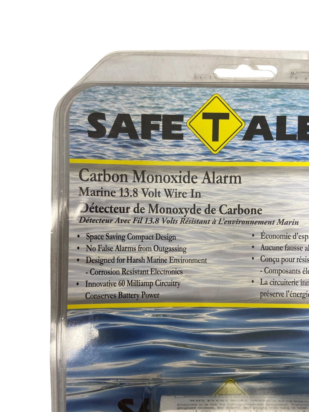 Carbon Monoxide Alarm for Safe T Marine 62-541 (13.8V Wire In)