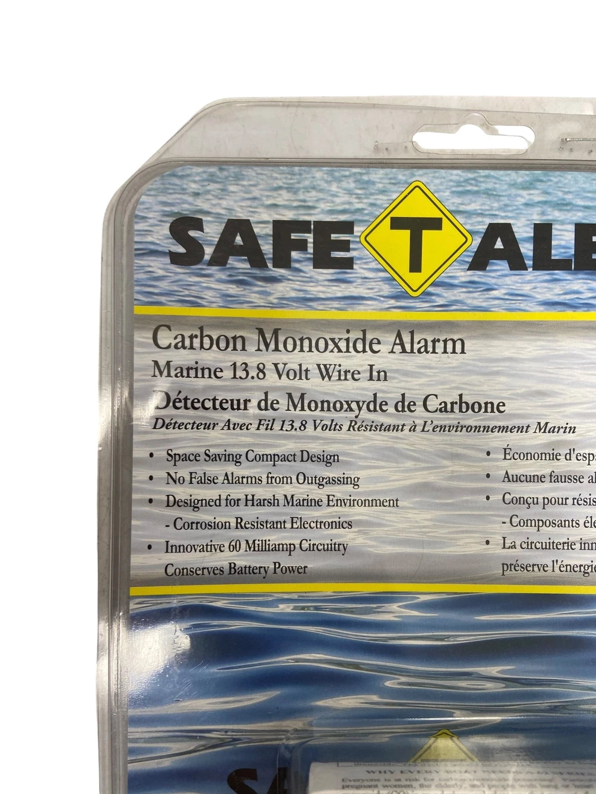 Carbon Monoxide Alarm for Safe T Marine 62-541 (13.8V Wire In)