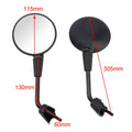 Black Mirror Set Shorty for Vespa Primavera/Sprint/GTS (50-300)