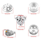 Alternator Power Steering Long Water Pump Kit for SBC Chevy