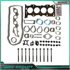 Head Gasket Set with Head Bolts for Ford Focus Mazda 2.0L 2.3L