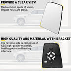 Left Driver Side Mirror Glass for Ford Transit 250 350 (2015–2019)