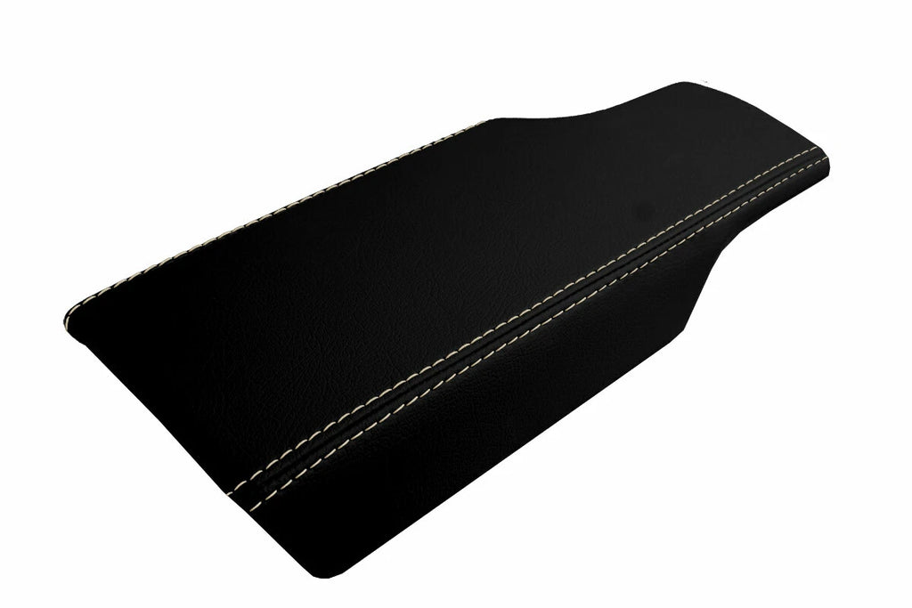 Console Lid Pull Over Cover for Porsche 987 (2005–2012) Beige Stitch