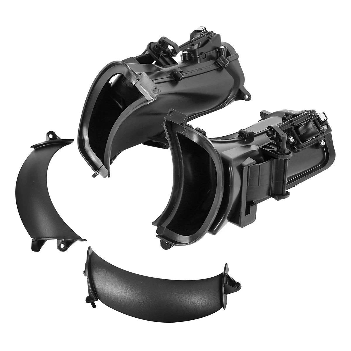 Pair ABS Fairing Air Duct for Harley Touring Road Glide FLTRX FLTRXS (2015–2023)
