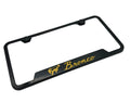 License Plate Frame w Notched Design for Ford Bronco (2021–2026)