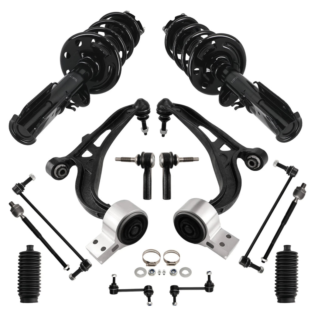 Front Struts, Control Arm, Sway Bar, Tie Rods for Ford Explorer AWD (2011–2013)