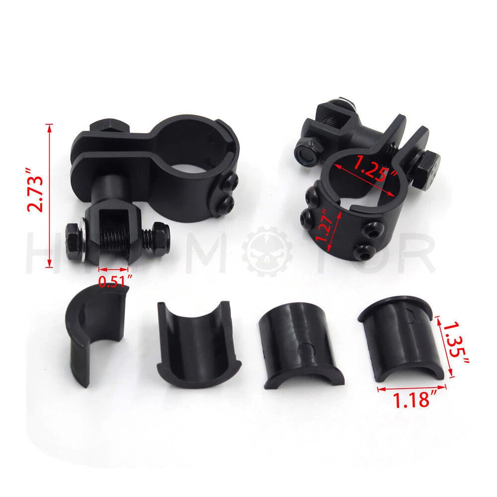 Foot Peg Clamp for Harley Sportster 883 1340 (1" to 1.25")
