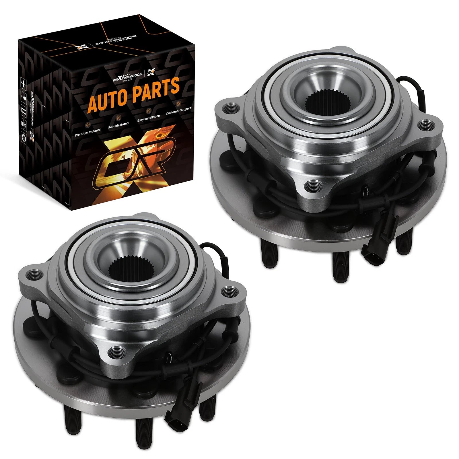 Front Wheel Bearing Kit for Ram 2500 3500 (2011) 4x4 ABS