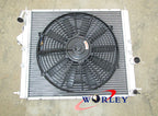 Aluminum Radiator & Fan for Renault Clio 16S/Williams MT 1.8L/2.0L (93-98)